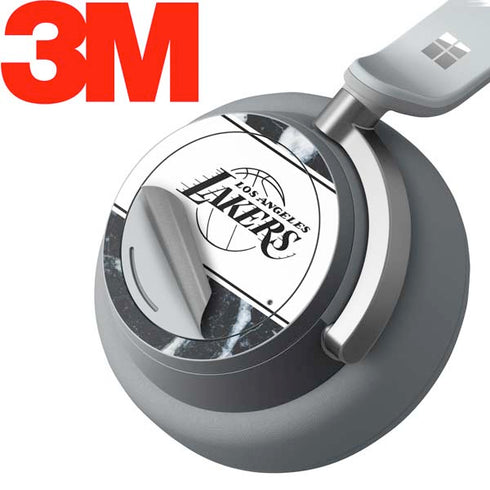 NBA Los Angeles Lakers Marble Surface Headphones Skin